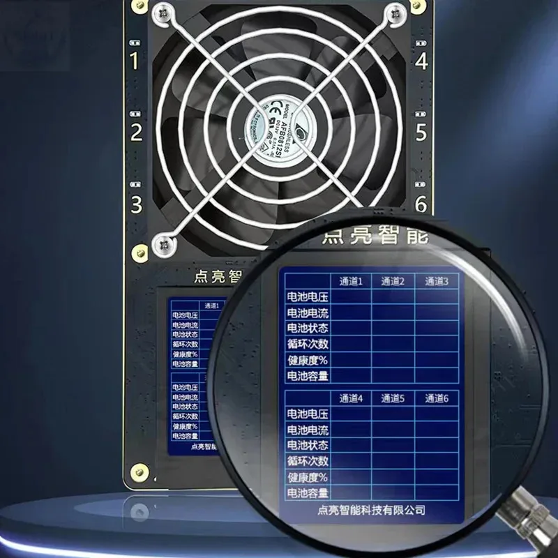 

Калибратор аккумулятора DL F316 для iPhone 11-14, поддержка 6-канального заряда и разрядки аккумулятора, Круглый Цикл тестирования здоровья увеличивается до 100%