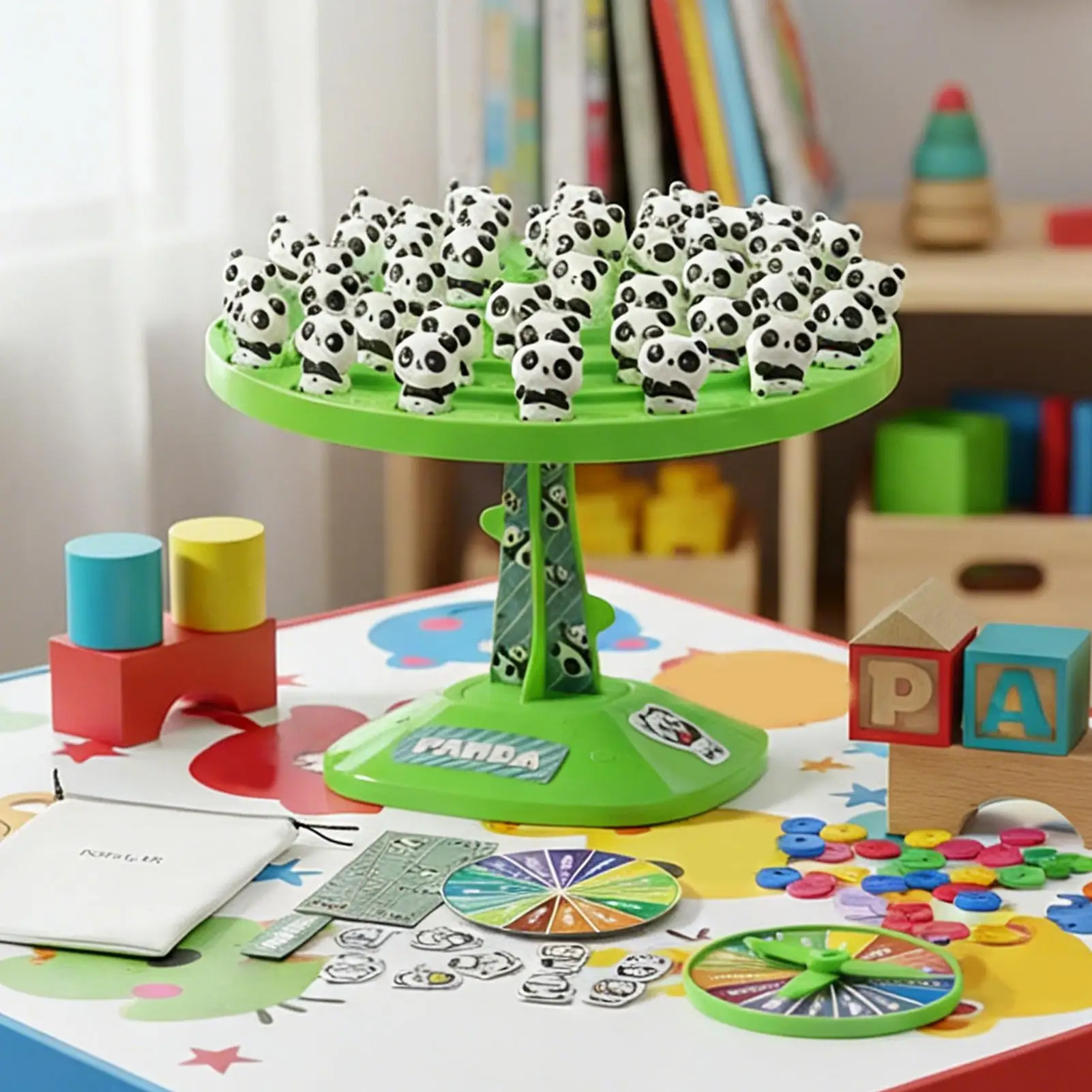 

Panda Balance Game Fine Motor Skills Learning Panda Balance Stacking Game For Rainy Day Birthday Party Camping Trips Boys Girls