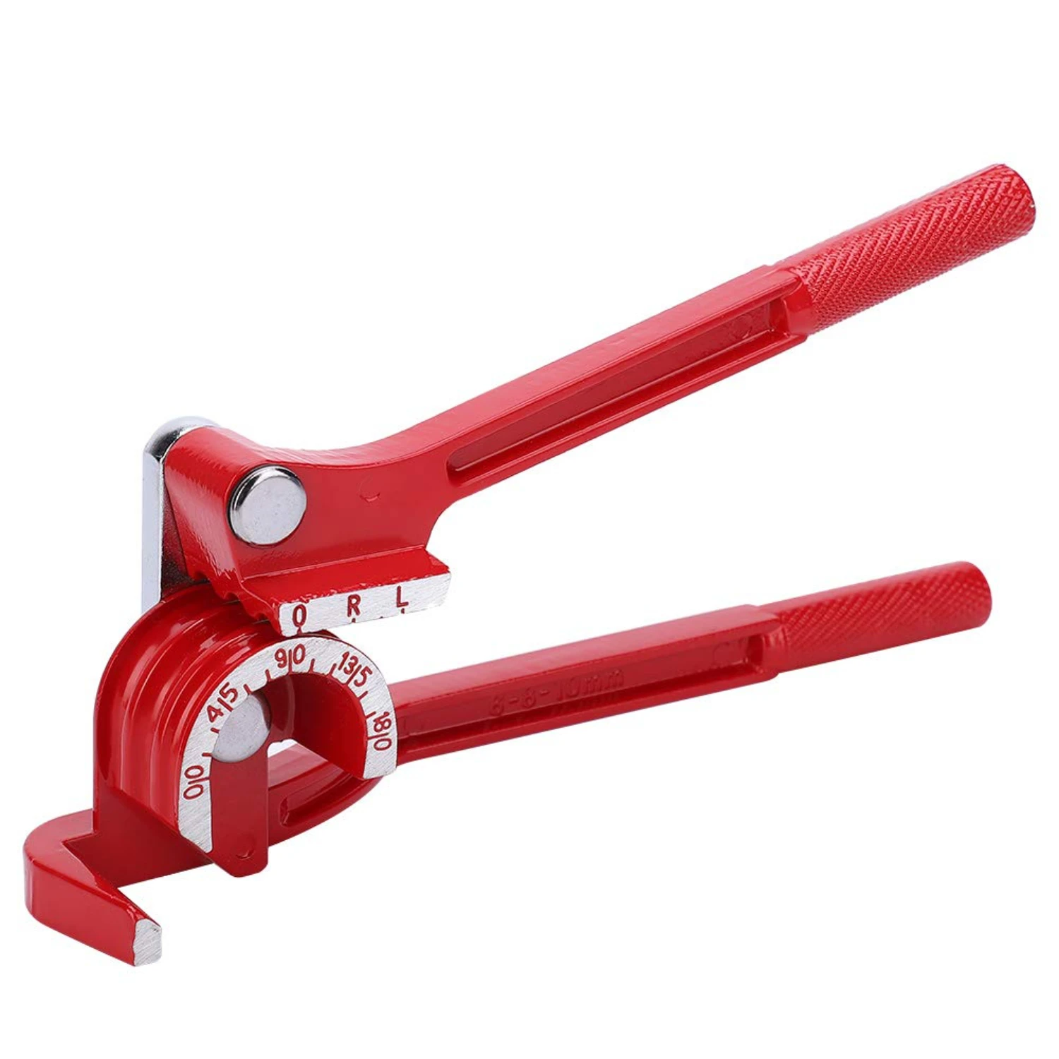 Multi-functional Aluminum Alloy Handheld Tube Bender for Copper, 180 Degree Manual Bending Tool with 3 Slots, Ideal for Cutters