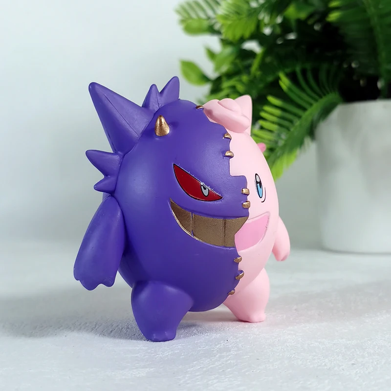 حار أنيمي البوكيمون Gengar الشكل المفتوحة عمل أرقام البلاستيكية جمع نموذج اللعب مكتب سطح المكتب الحلي الزخرفية الأولاد المتحركة