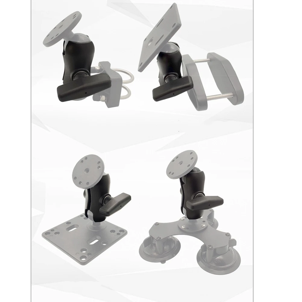 Hot sale 9CM Length Aluminium Alloy Double Socket Arm for RAM with 1.5 Inch Ball Base Mount Motorcycle Camera Extension Arm