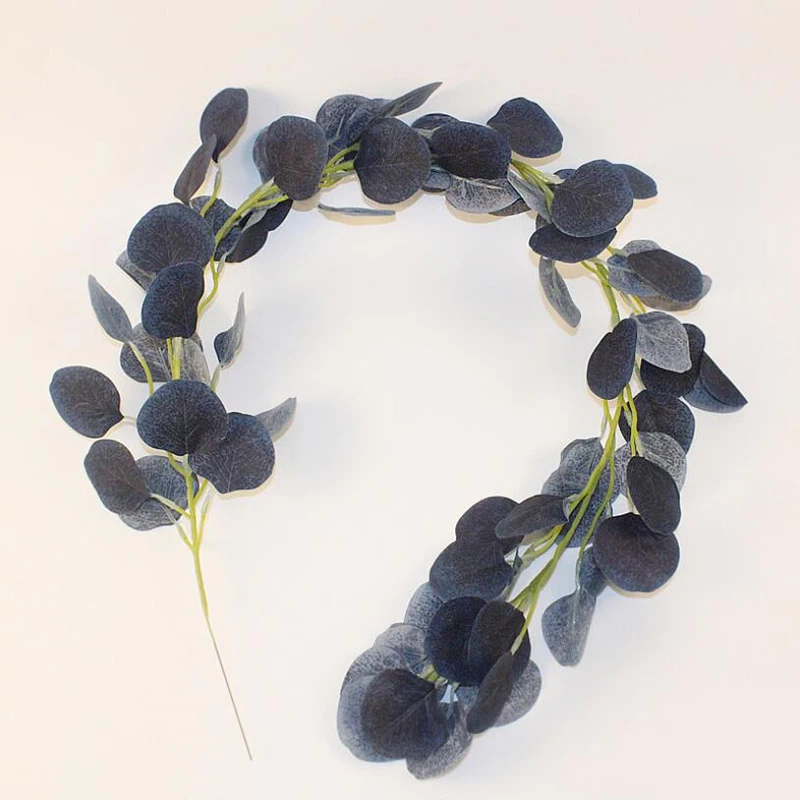 200 سنتيمتر الأخضر أوراق لبلاب اصطناعية جارلاند النباتات الكرمة يترك 1 قطعة Diy بها بنفسك ل ديكورات منزلية لحفل الزفاف حديقة ديكور حفلات