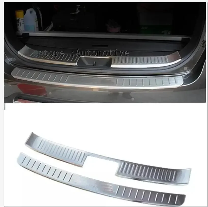 

High quality 304 stainless steel Rear bumper Protector Sill Trim For 2013 2014 for KIA Sorento