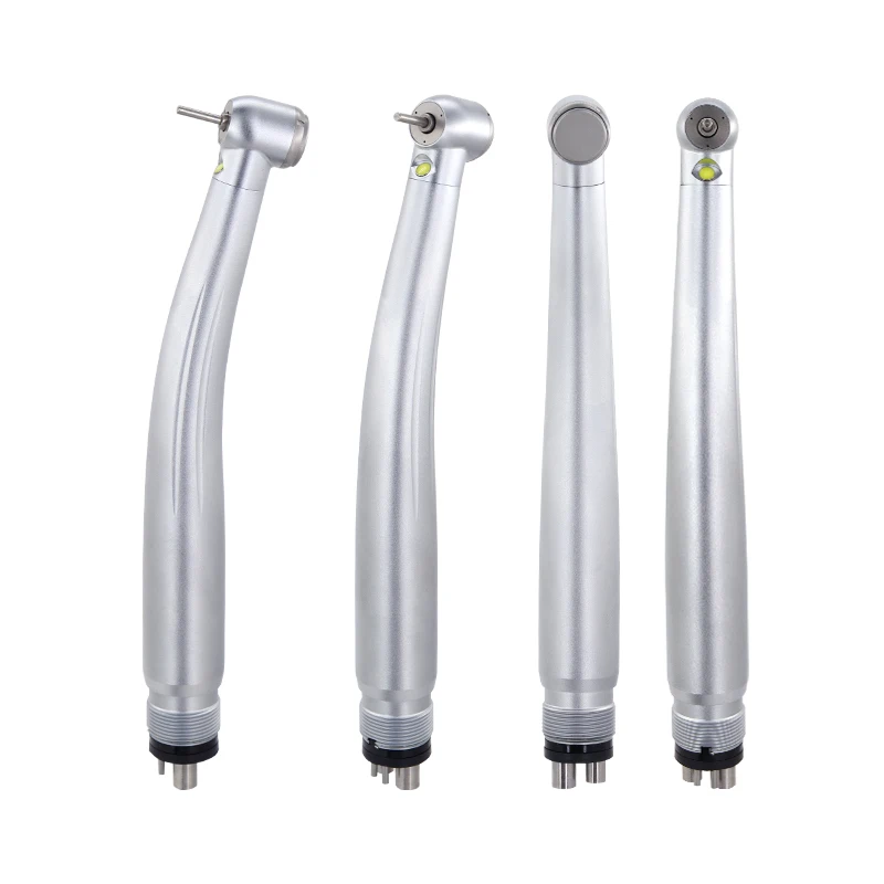 

Dentist Tools Triple Water Spray Dental High Speed Handpiece LED Push Button Air Turbine Cartridge Rotor 2/4 Holes