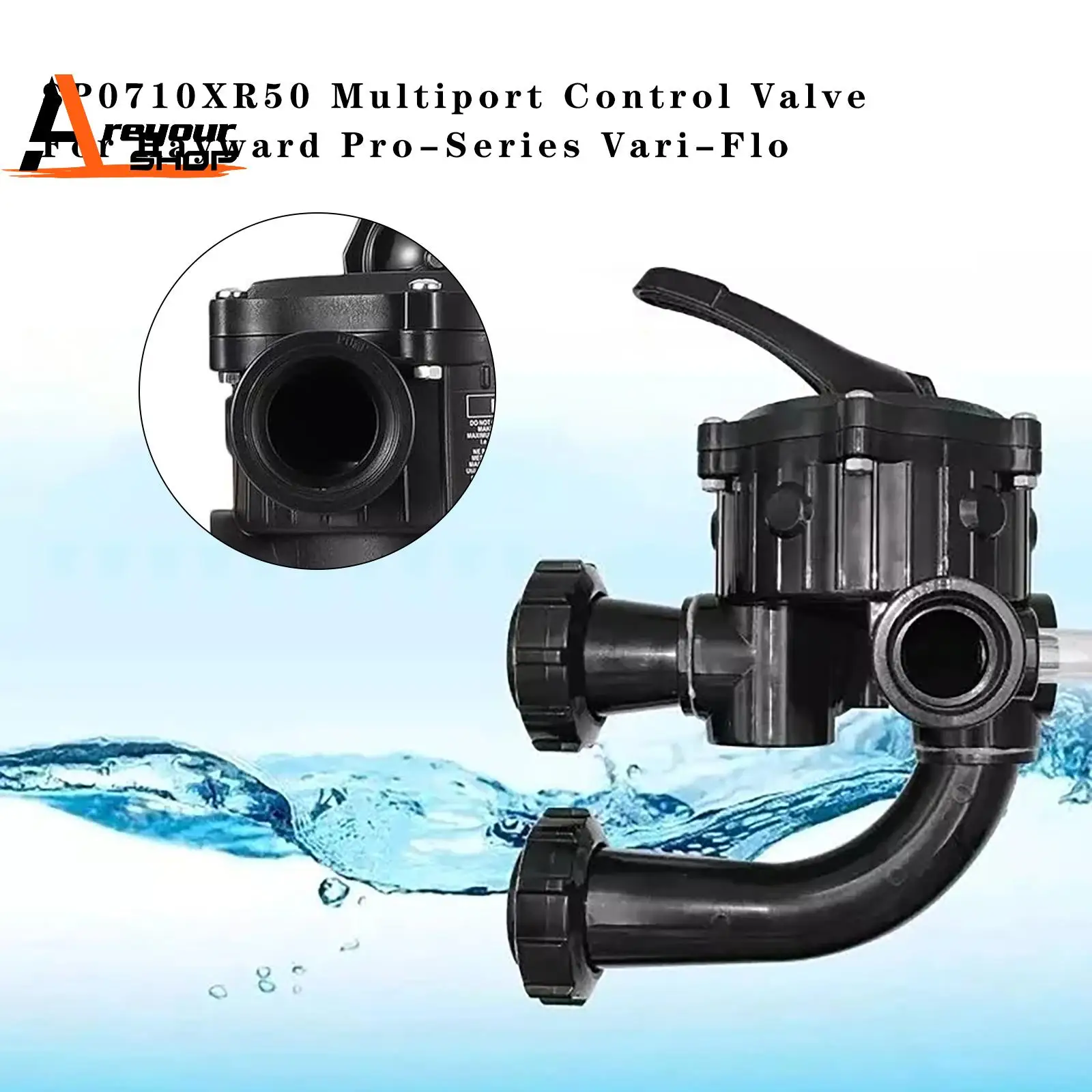 SP0710XR50 Multiport Control Valve for Hayward Pro-Series Vari-Flo