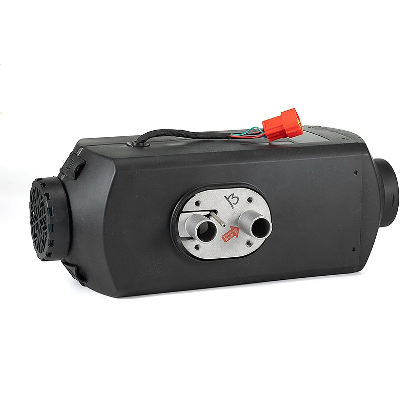 سخان ديزل محمول 5 كيلو وات 12 فولت، سخان ركن أسود مدمج لتخييم RV مع تصميم موفر للطاقة