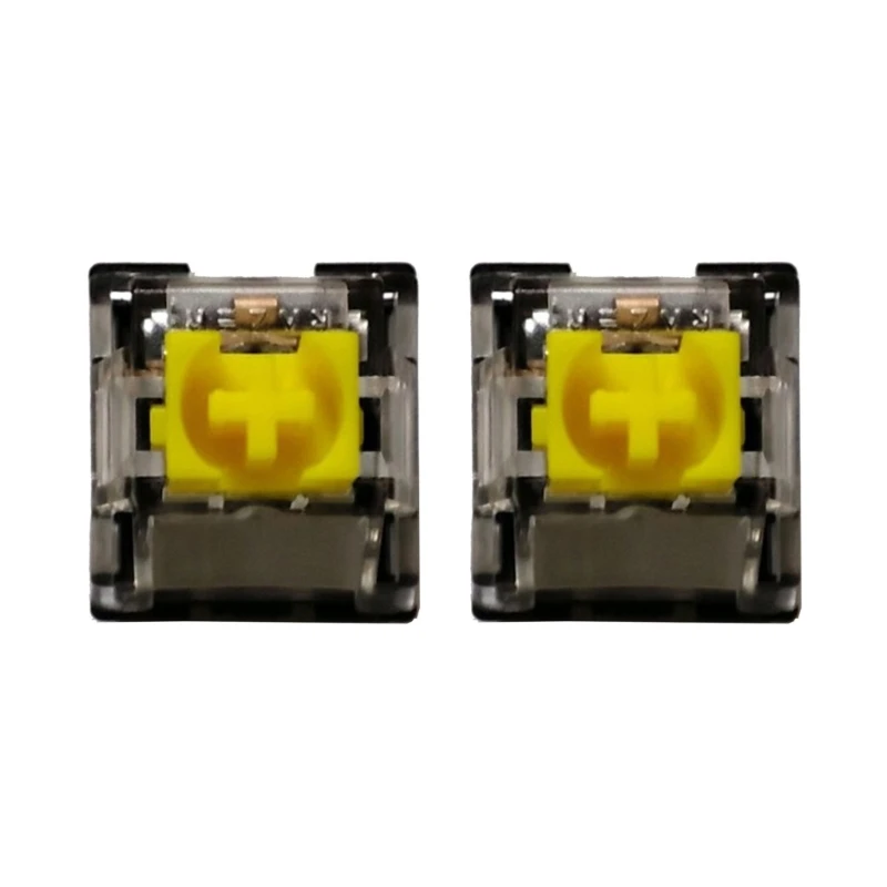 2Pieces Switches RGB Yellow for Blackwidow Keyboard