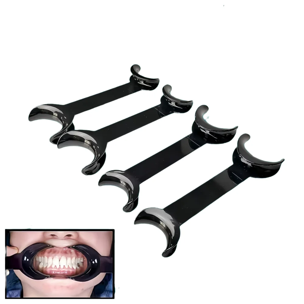 

4 шт. стоматологический Т-образный ретрактор-двойной открывалка для рта для ортодонтических и стоматологических лабораторий