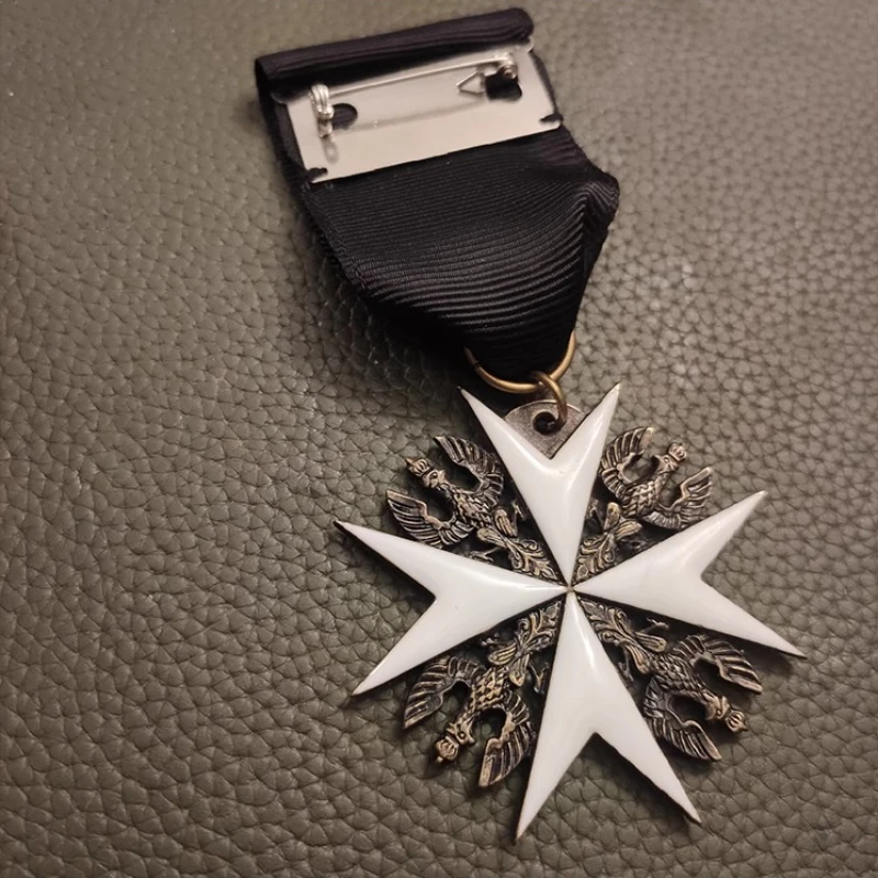 شارة الصليب لقيادة وسام سانت جون القدس من دبابيس مستشفى الفرسان لمجموعة الحرف اليدوية للديكور