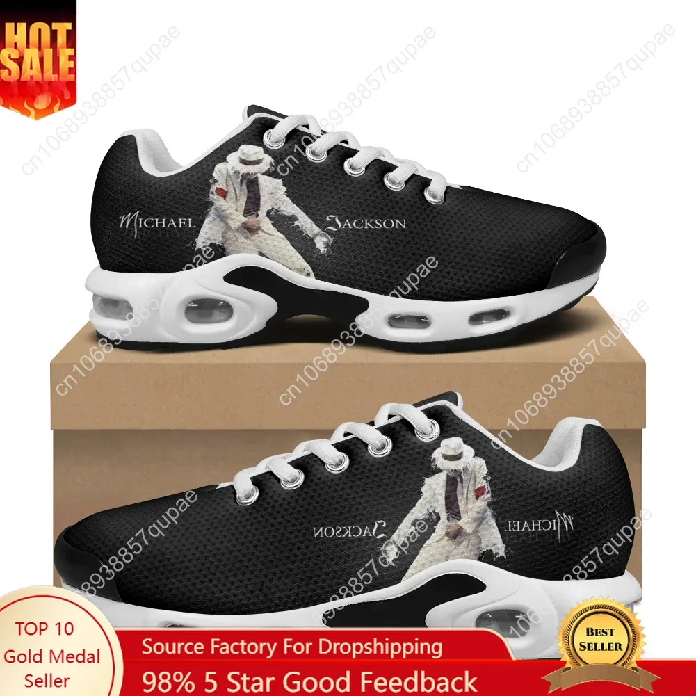 

Michael Jackson Air Cushion Sneakers Pop Singer Dancer Mens Womens Lightweight Sports shoes High Quality Custom Mesh Sneaker