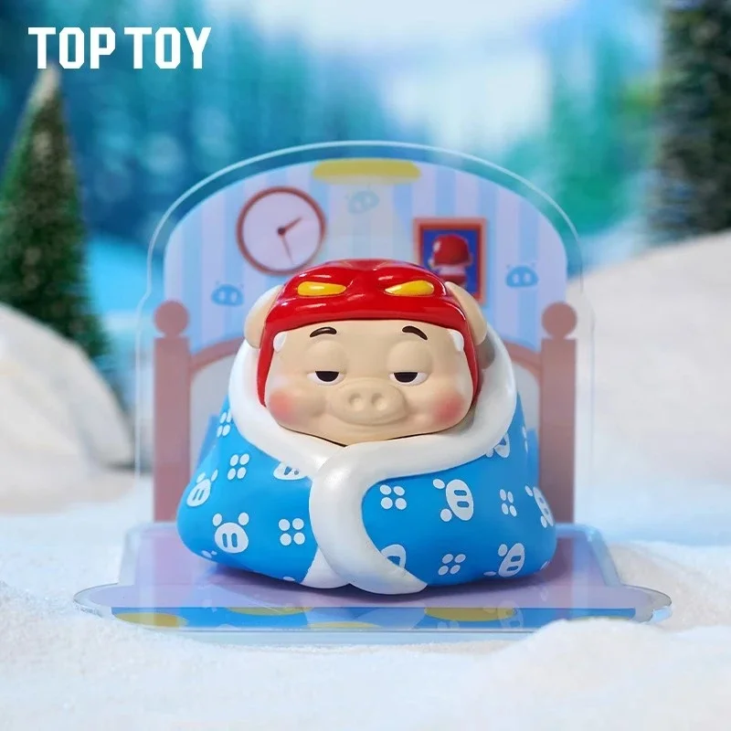 TOP TOY GG Bond Quilt Series กล่องตาบอด MINISO น่ารักและตลกเดสก์ท็อปเครื่องประดับตกแต่งของเล่นเด็กรุ่นของขวัญวันเกิด