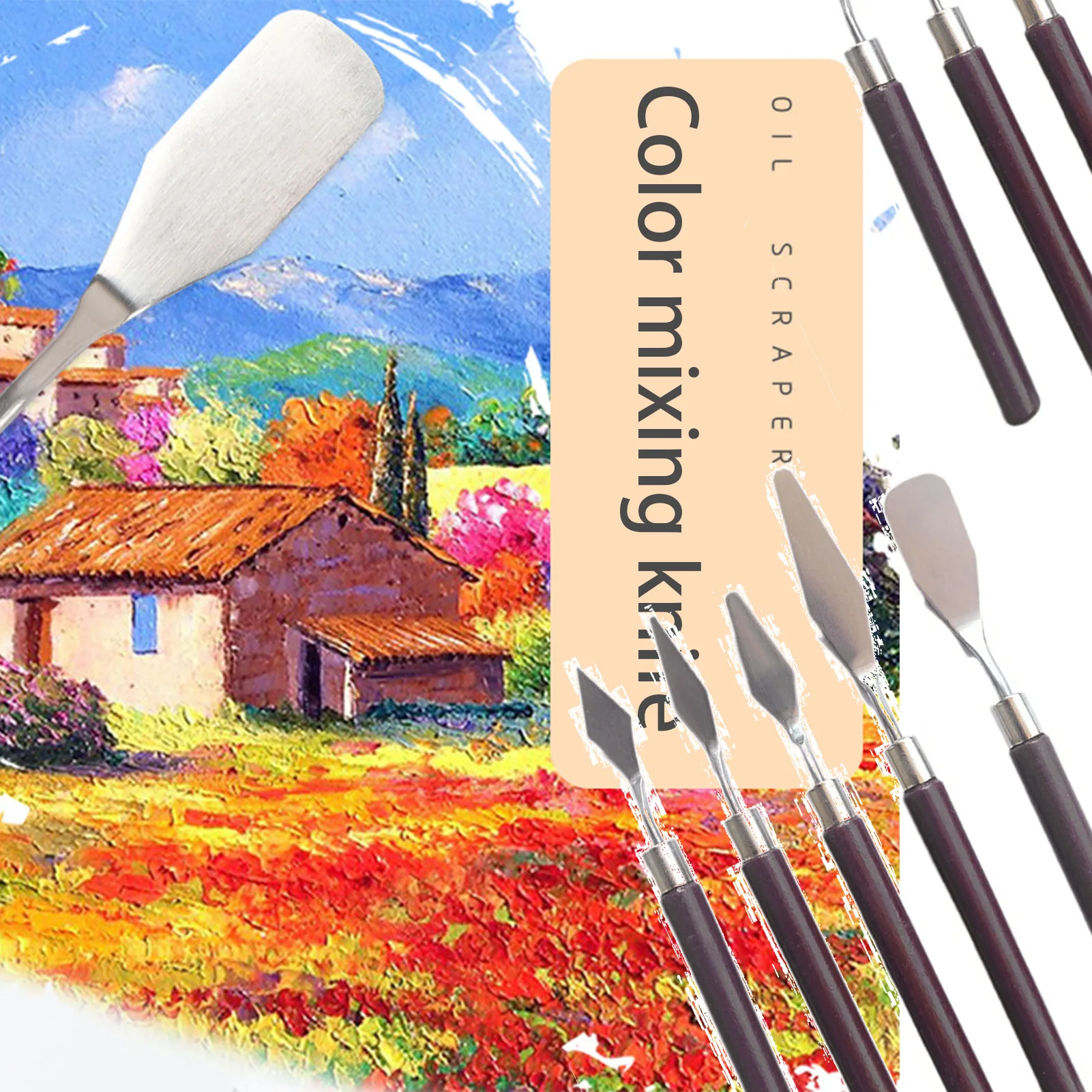 Zestaw szpachelek do malowania – Painting Knife Palette recenzja i cena