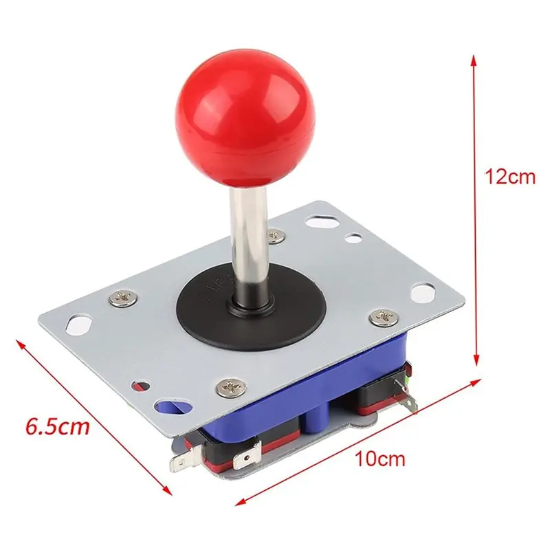 وحدة تحكم الألعاب ABMF لملحقات الألعاب - كرة عصا التحكم الكلاسيكية 2/4/8 طريقة قابلة للتعديل للعب الألعاب المنافسة