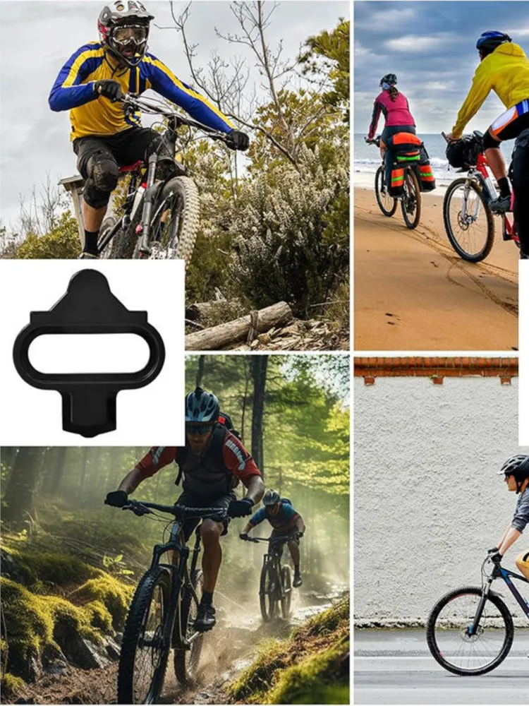 AliExpress NONE MTB Multi-Release SPD Cleats Set Mountain Bike Shoes Pedal Clips for Riding Cycling Accessories Road Bicycle with Mounting Bolts