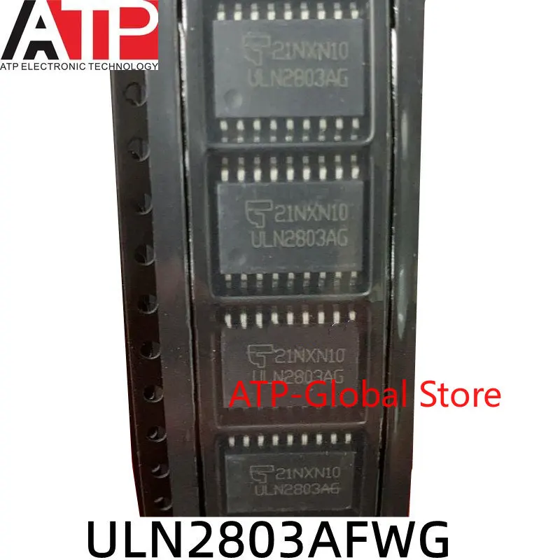 ATP 50PCS ULN2803 ULN2803A ULN2803AG ULN2803AFWG integrated circuit quality assurance 7.2mm wide body patch SOP18