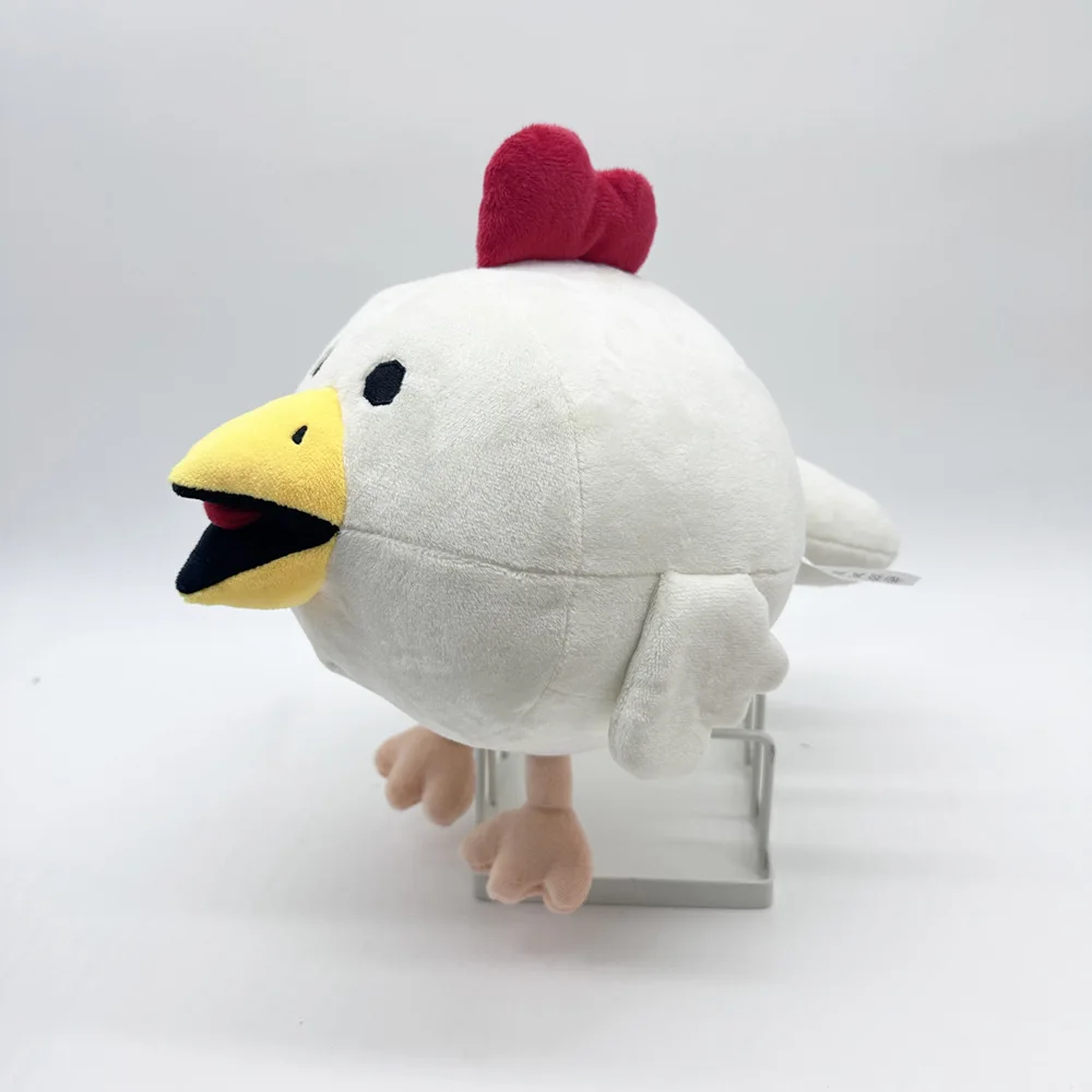 Muñeco de peluche con forma de pistola de pollo de 26cm, almohada suave y cómoda, decoración de dormitorio, muñeco compañero para dormir, amigo, regalo de Navidad