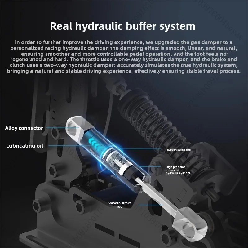 

Racing pedal simulator pressure sensor HE hydraulic brake clutch pedal 200KG