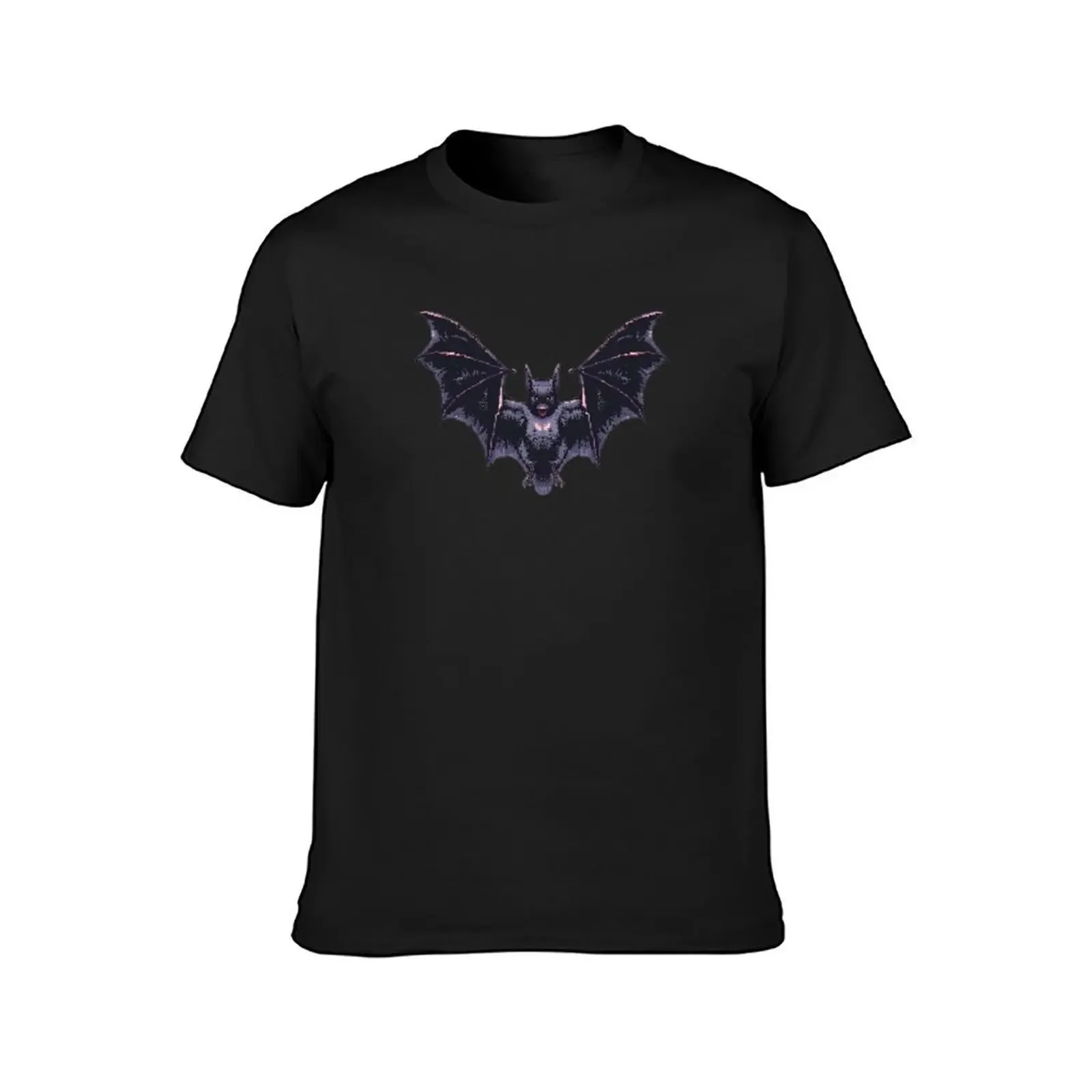 16-Bit Bat T-Shirt vintage graphic tee summer top Men's t-shirts