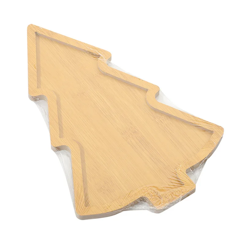 Christmas Tree Shaped Wooden Serving Platters, Decorative Appetizer, Cheese, Cookie Trays, Sandwich, Dessert, Snacks