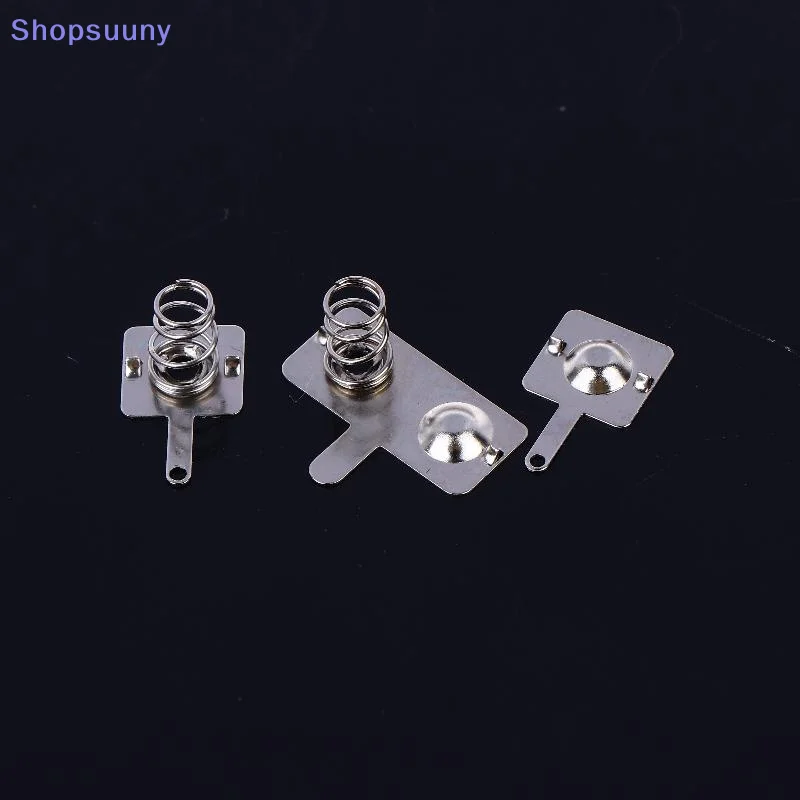 [SU]5/10 Sets No. 7 Battery Spring Piece Toy AAA Battery Positive And Negative Conversion Spring Contact Plate[SU]