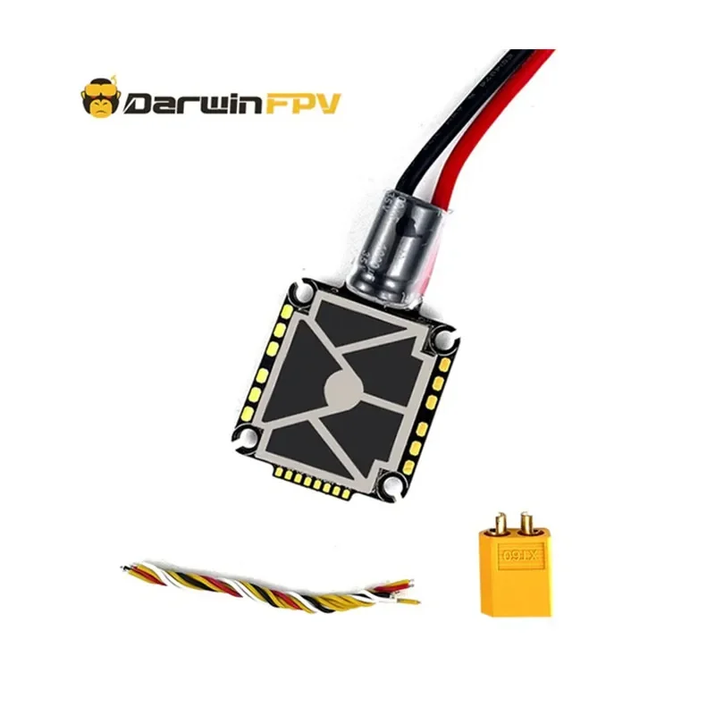 DarwinFPV "cemento" Ultra duradero F4 o F7 100A pila impermeable/ICM42688 o MPU6000 opcional/3-8S 30X30MM para Dron de carreras con visión en primera persona