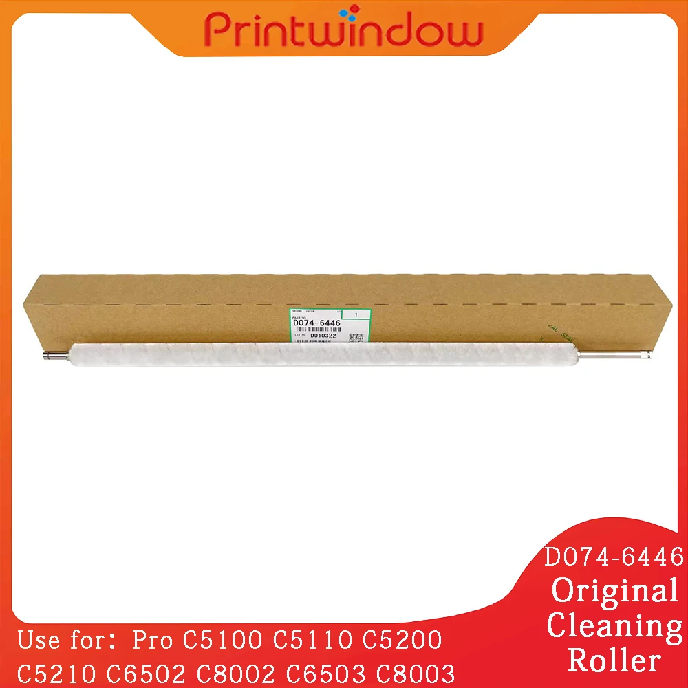 

D074-6446 Оригинальный новый первый чистящий валик для Ricoh Pro C5100 C5110 C5200 C5210 MP C6502 C8002 C6503 C8003, щетка