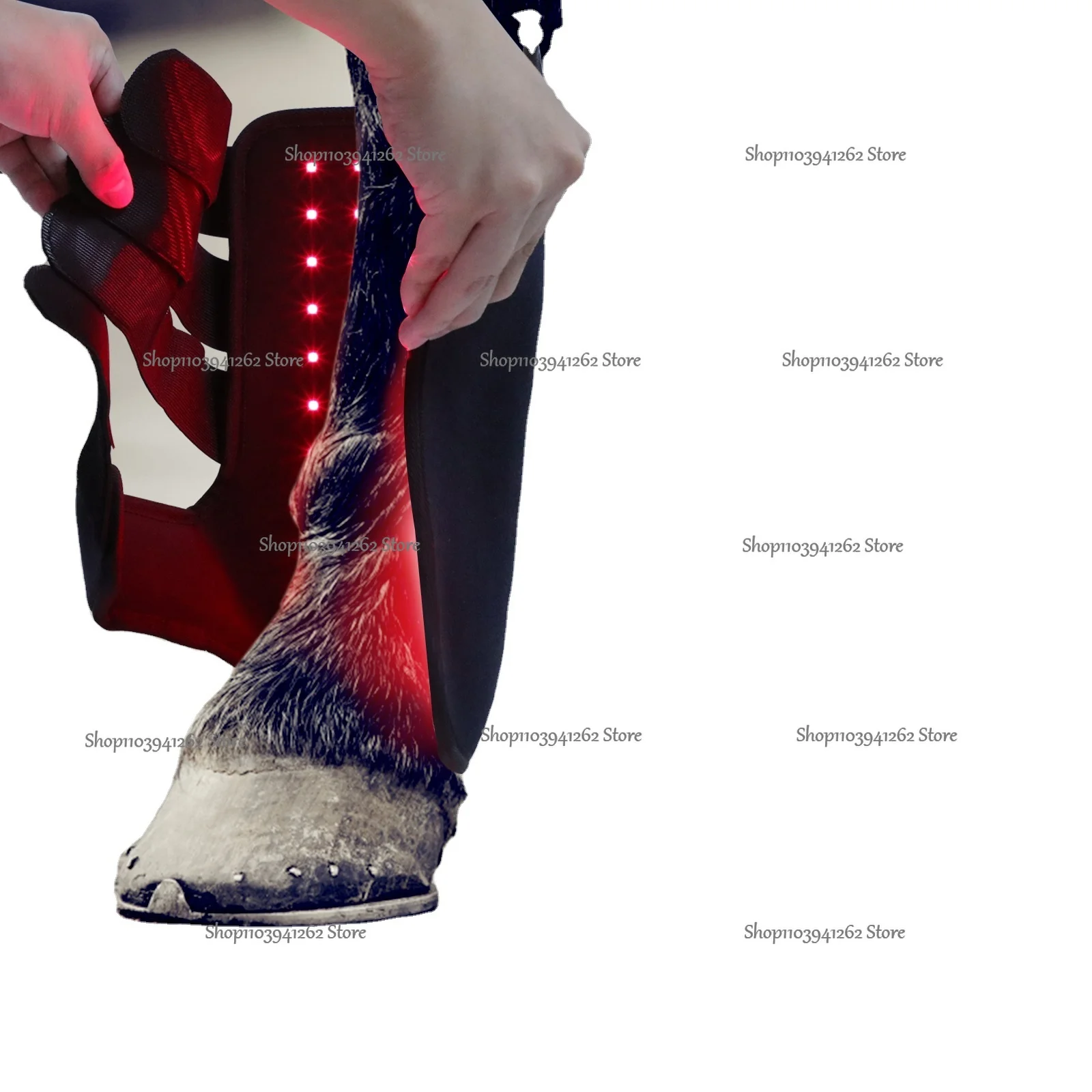 LED equin 660 نانومتر 850 نانومتر NIR العلاج بالأشعة تحت الحمراء الحصان وتر الأحذية الحصان