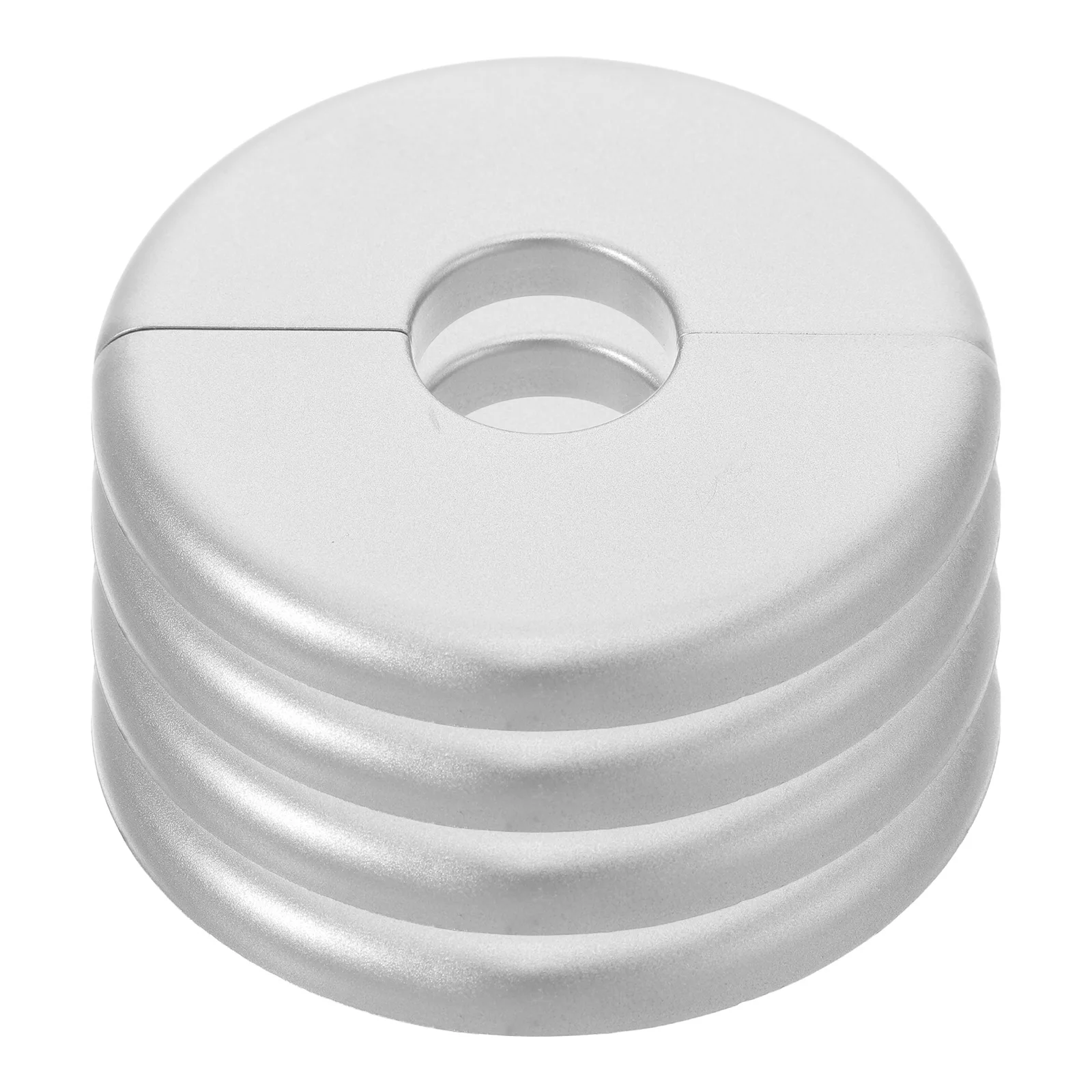 

4pcs Wall Split Flange Cover Round Plumbing Cover Plates For Wall Holes Pipe Decoration Water Pipe Electric Wire Air