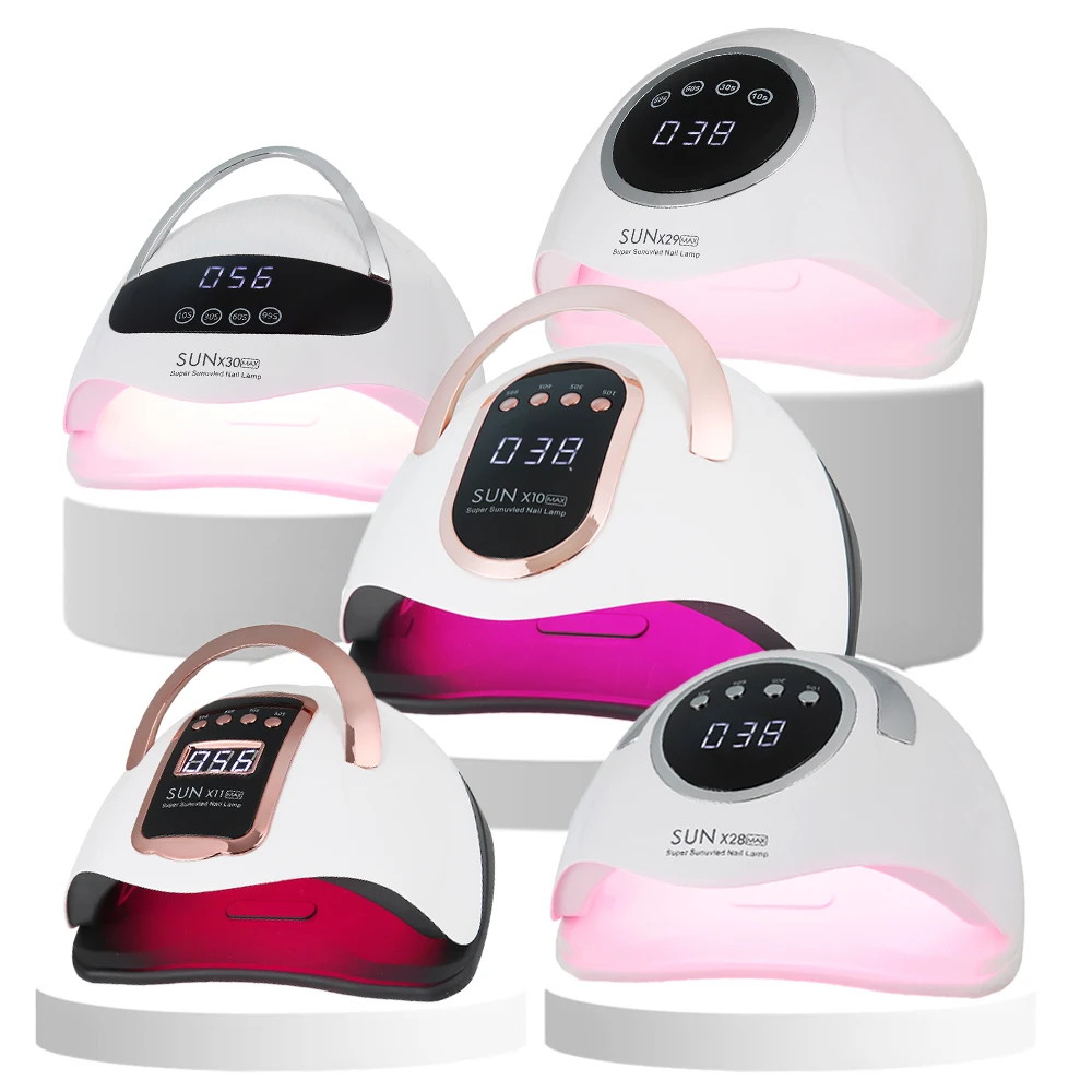 Lâmpada uv led para unhas, 90leds, lâmpadas de cura para salão de beleza doméstico, lâmpadas de secagem para todos os esmaltes em gel, equipamento profissional para unhas