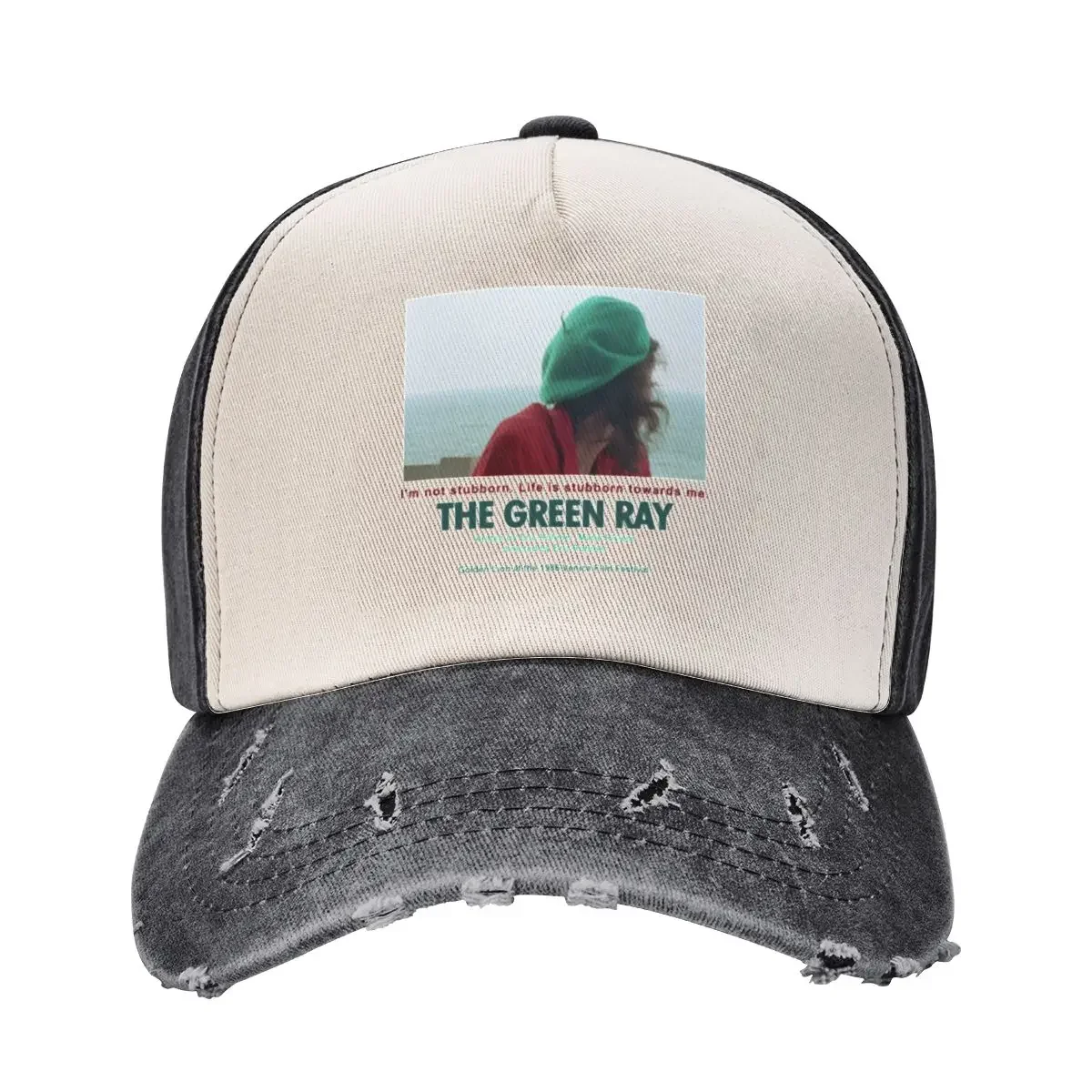 THE GREEN RAY / SUMMER / LE RAYON VERT Baseball Cap sun hat Bobble Hat hard hat Trucker Hats For Men Women's