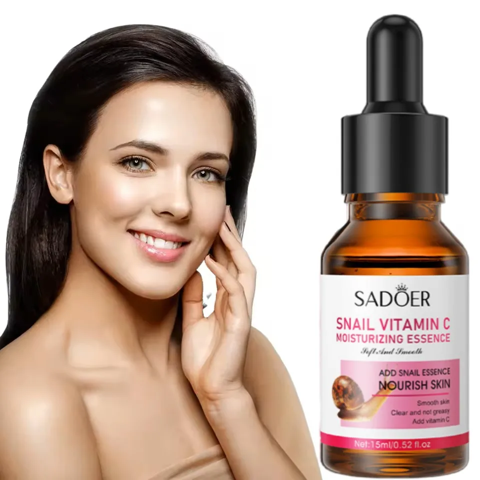 

Snail Moisturizing Face Serum Vitamin C Skin Rejuvenation Lift Firm Deep Hydration For Glowing Skin Fine Lines Wrinkles Korean