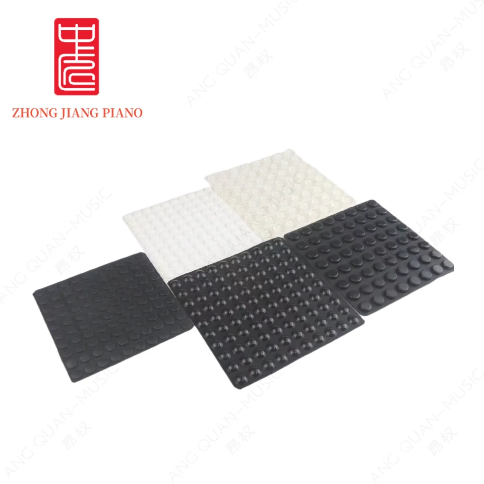 Zhongjiang piano accessories Shock-proof rubber pads, suitable for shock-proofing of all parts of the piano body.