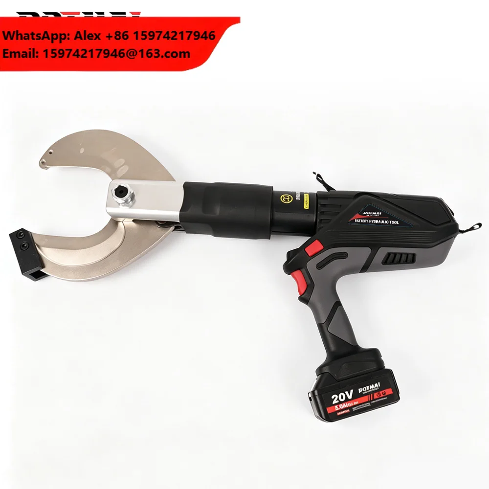 Battery Powered Cable Cutter Lithium Battery 18V Electric Hydraulic Cutting Tool