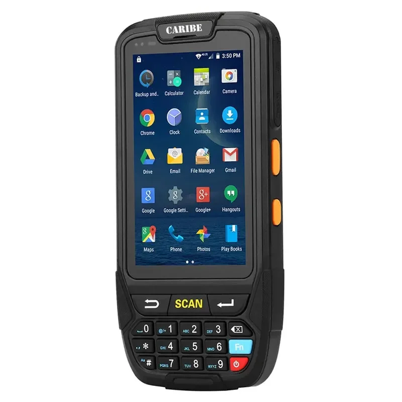 CARIBE PL-40L Mobile Daten Terminal Android Robuste Industrie PDA 1D 2D Laser Barcode NFC Reader