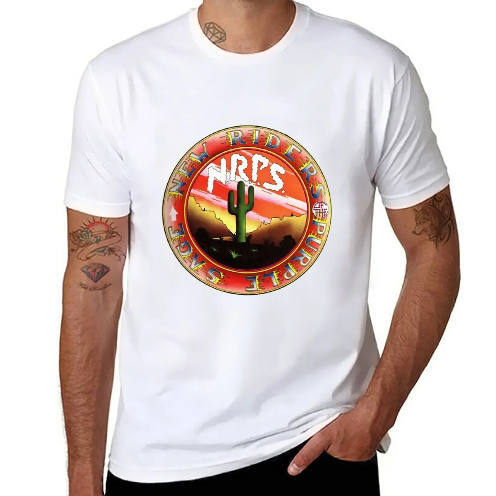 New New Riders Of The Sage Classic T-Shirt Short sleeve tee plus size tops Men's long sleeve t shirts