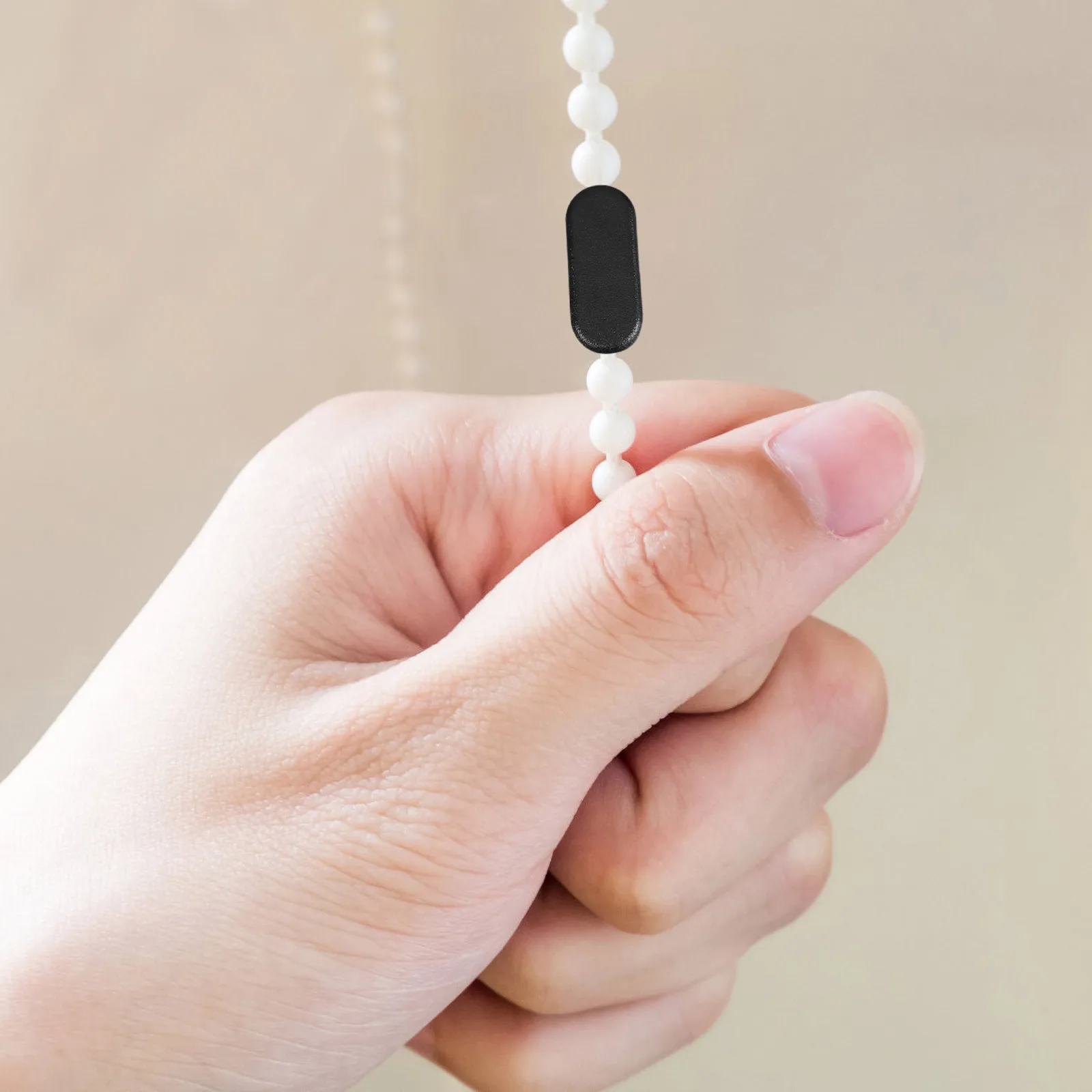 

10Pcs Roller Shade Beaded Cord Connectors Plastic Vertical Blind Accessories Easy Install Secure Office Decor