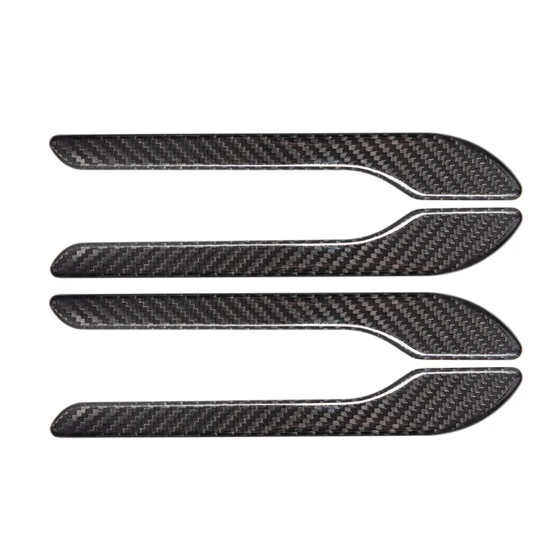 For Tesla model 3 carbon fiber car door handle protector cover sticker