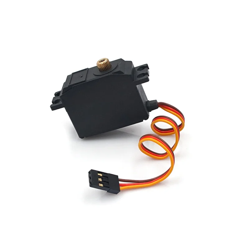 2X ثلاثة أسلاك فرش ميتال جير سيرفو ل Wltoys 12428 12423 12427 12429 1/12 RC ترقية أجزاء السيارة الملحقات