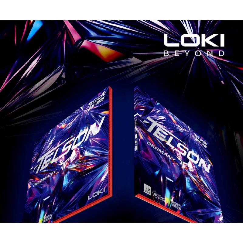 LOKI Stinger الصينية تنس الطاولة Pips-in المطاط شبه لزجة وشبه مصقولة لا حاجة لحقن الزيت