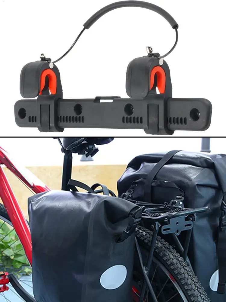AliExpress NONE Bicycle Side Bag Buckle Adjustable Luggage Saddle Rack Motorcycles And Bicycle Pannier Rack Bike Riding Equipment
