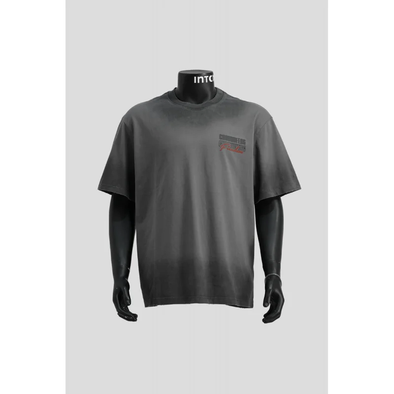 

Винтажная мужская футболка с короткими рукавами в стиле ретро, летняя, свободная и повседневная, универсальный брендовый топ уличной моды