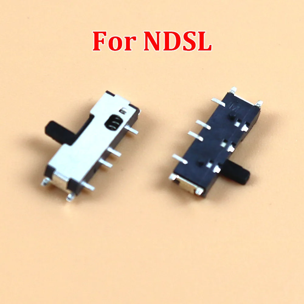 1/2/5 pcs Game Console Power Switch Slide Button For DS Lite NDSL Game Console Power Switch Button Replacement Parts