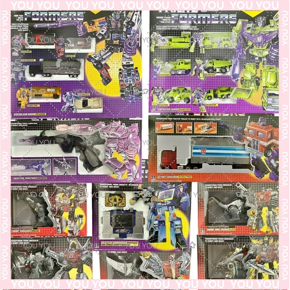 

In StockTransformetion G1 Reissue KO OP Prime Menasor Wheeljack Grimlock Shockwave Insecticions ActionFigure Toy Gift Collection