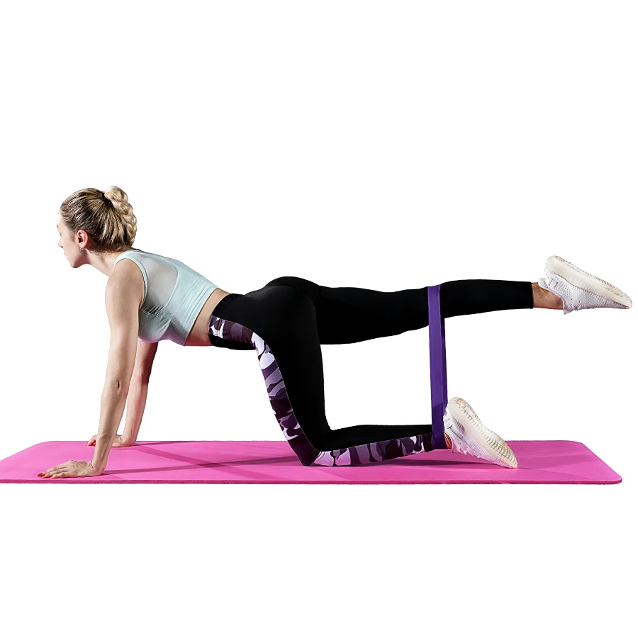 Fitness elastische Widerstandsbänder Heimtraining Yoga Sport Widerstandsbänder Stretching Pilates Crossfit Workout Fitnessgeräte – Detail 5