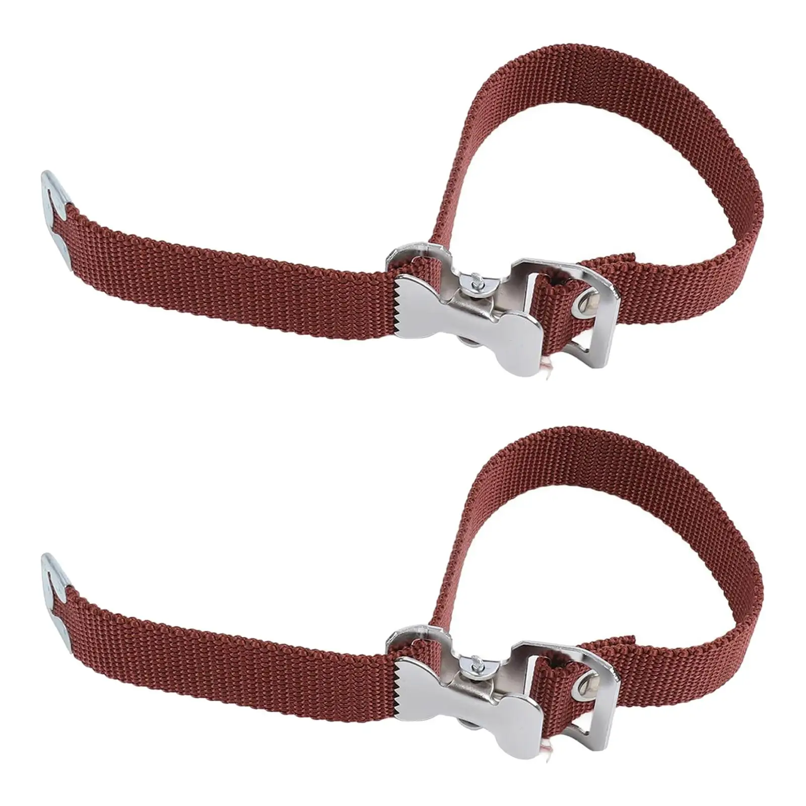 2x Drywall Stilts Leg Band Straps Red Replacement Stilts Accessories Leg Fixation Strap Set for Construction Home Improvement