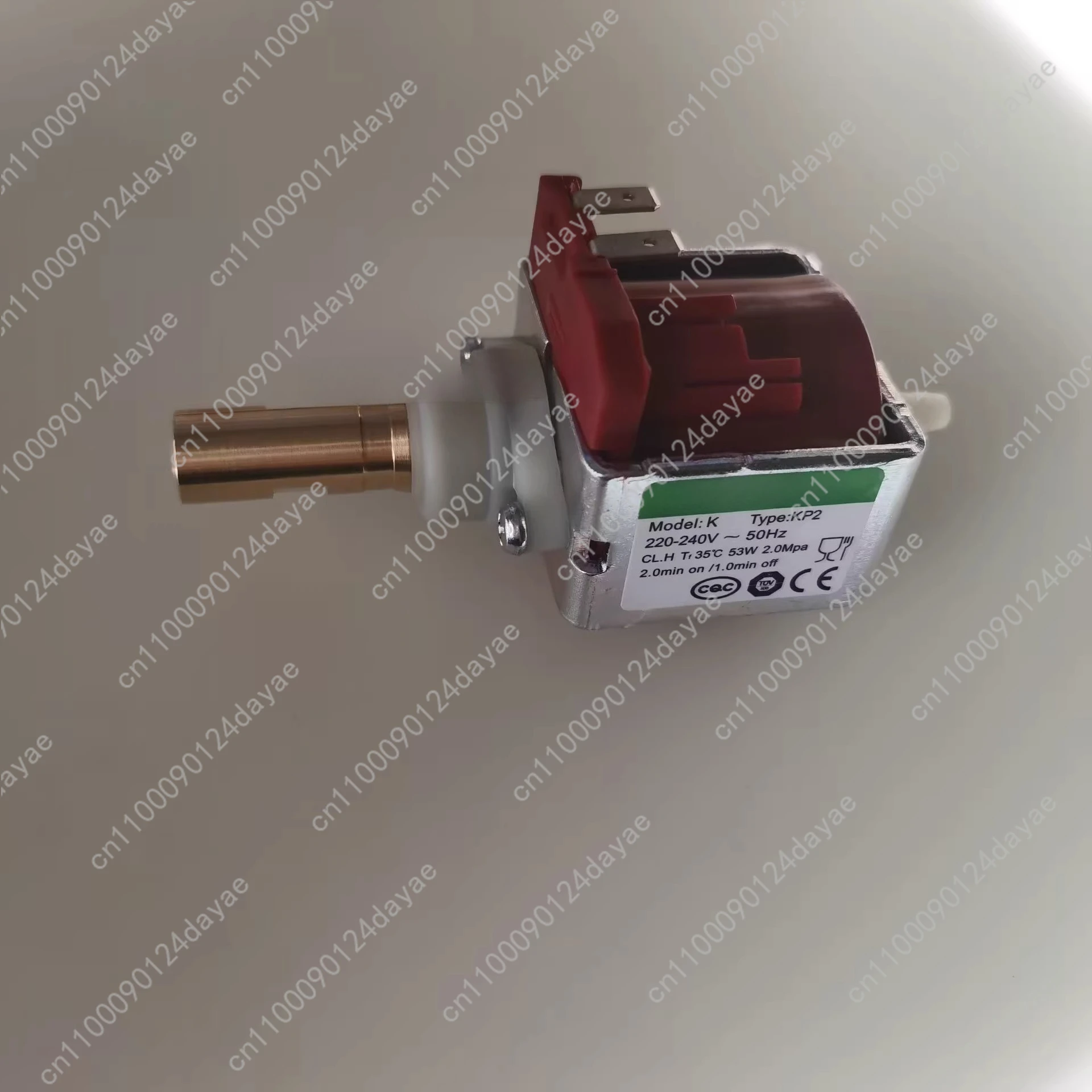 

electromagnetic pump KP2 20bar 53W high pressure plunger pump Coffee machine steam copper pipe acid and alkali resistance