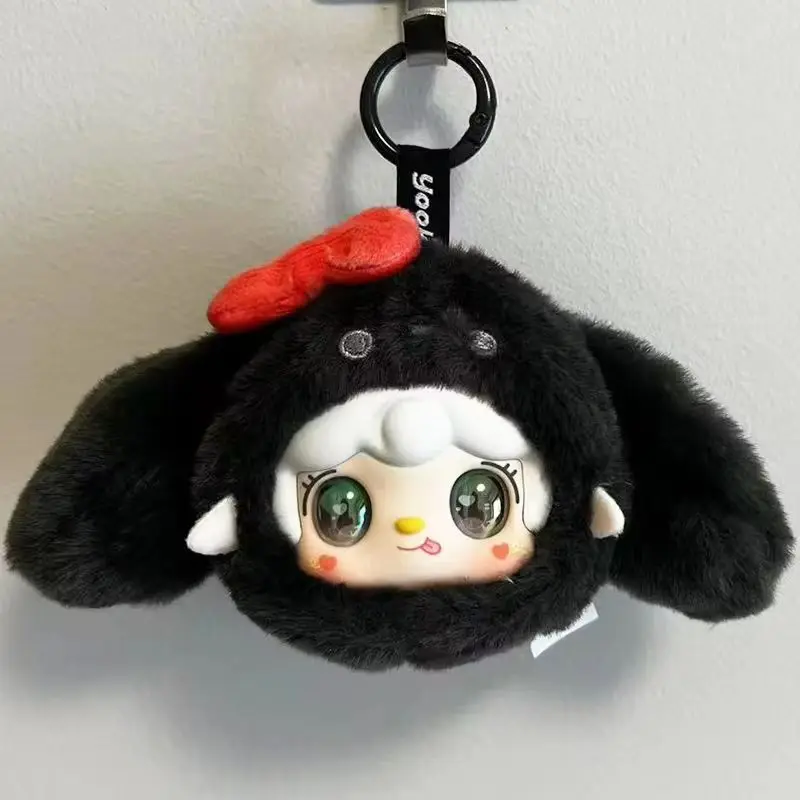 

In Stock Yooki Adorable Bunny Series Blind Box Cute Soft Fluffy Plush Doll Keychain Bag Charm Trendy Toy Gift For Girls & Women