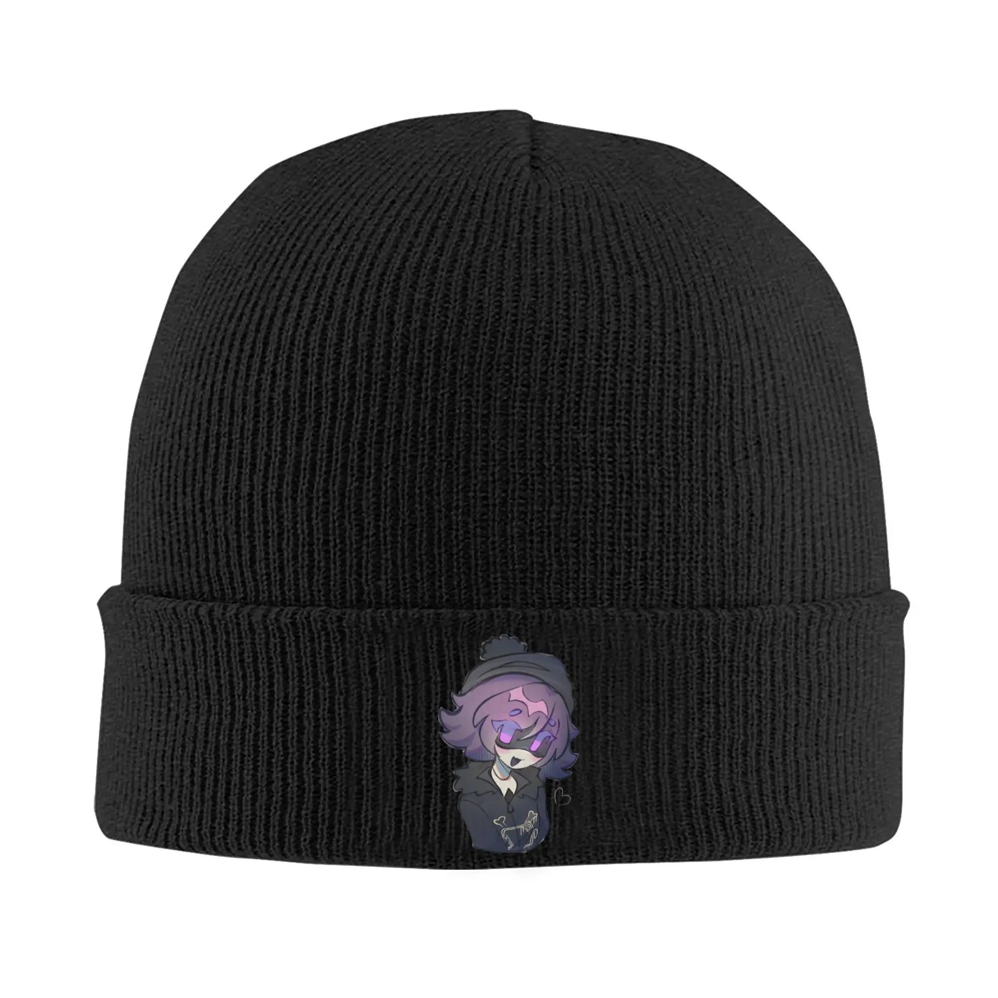 Cartoon Murder Drones UZI Knitted Hat Beanie Autumn Winter Hats Warm Acrylic Fashion Anime Drone Killer Cap Men Women Gift