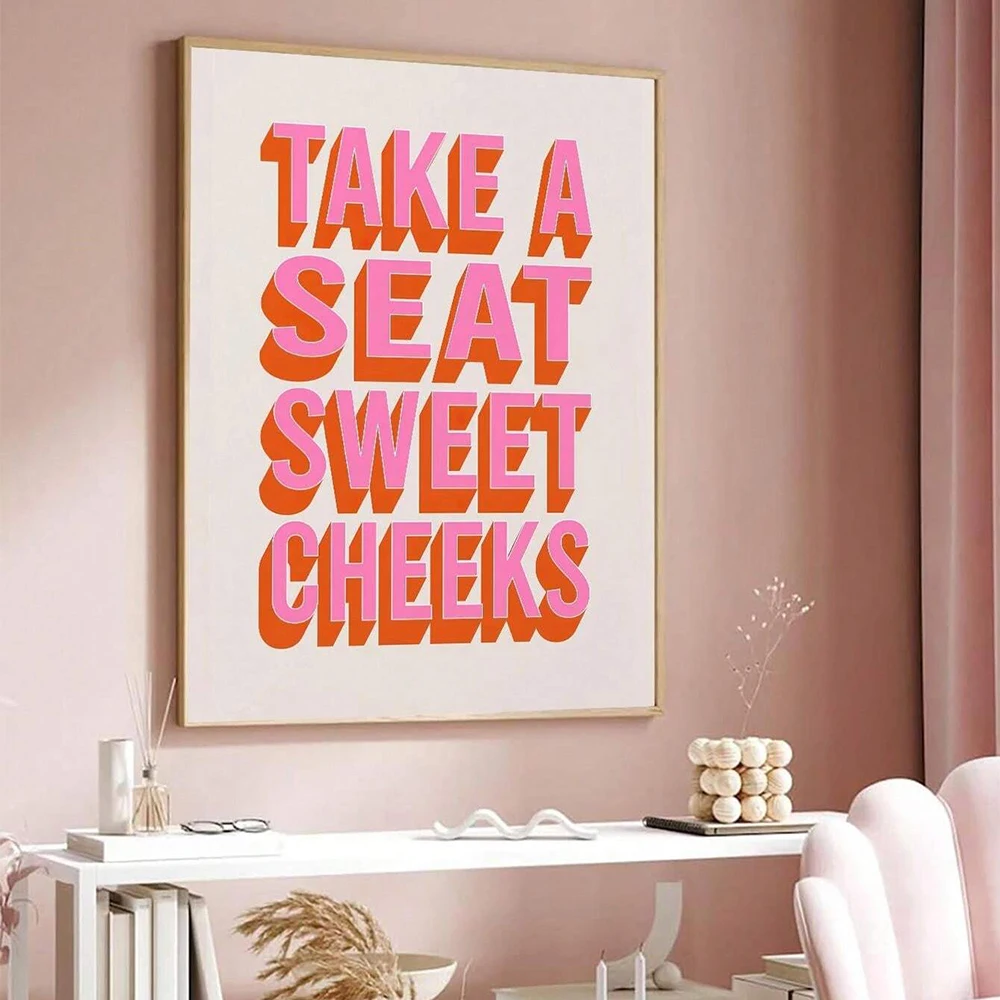 Motivational Quote Wall Art Poster For Bedroom Living Room Study Room Restaurant Staircase Cafe Office Room Decoration Pictures