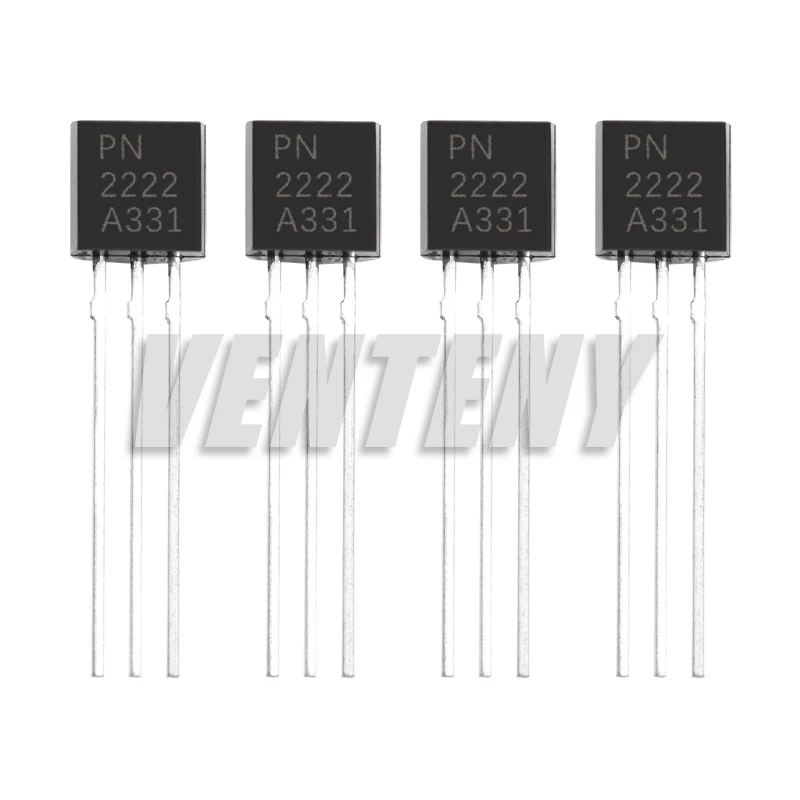 50/100PCS Transistor Kit 2N2222 TO92 NPN 30v 800MA Transistors Electronic kit